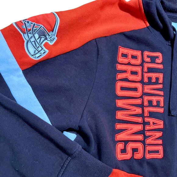 Cleveland Browns AFC North Starter Full Zip Hoodie - Picture 3 of 5